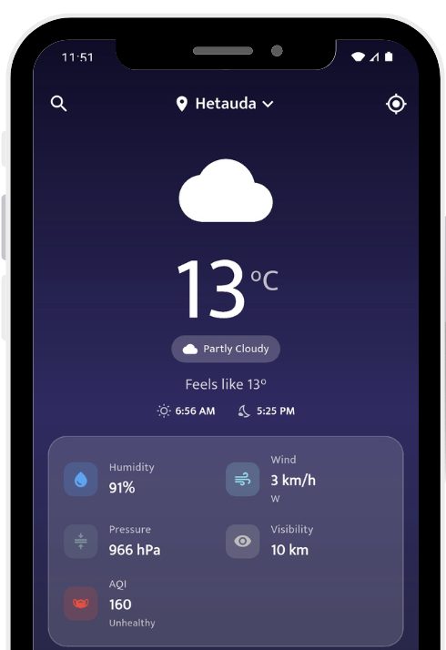Mausam — Nepal Weather screenshot